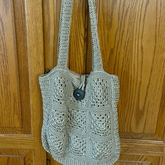 Vintage Crochet Shoulder Bag. GUC. - Picture 6 of 12